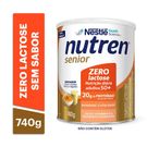 Complemento Alimentar Nutren Senior Sem Sabor Zero Lactose 740g