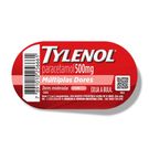 Tylenol Paracetamol 500mg Múltiplas Dores 4 Comprimidos