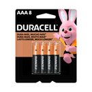 Pilha Duracell  Alcalina AAA 8 Unidades