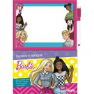 Livro Brinquedo Lousa Mágica Barbie Escreva e Apague