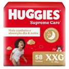 Fralda Descartável Huggies Supreme Care XXG 58 Unidades