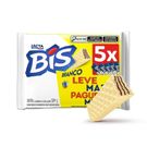Bis Lacta de Chocolate Branco Pack 5 Unidades Com 100,8g Cada