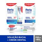 Enxaguante Bucal Gengiva Saudável Periogard Sem Álcool 250ml + Creme Dental 60g