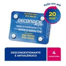 Decongex Plus 12mg+15mg 4 Comprimidos