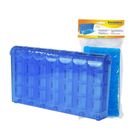 Porta Comprimidos Incoterm Grande por Turno Azul