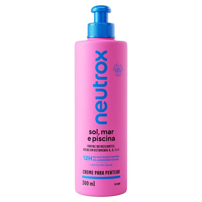 creme-para-pentear-neutrox-sol-mar-e-piscina-300ml-
