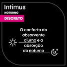 Absorvente Intimus Dia & Noite Suave com Abas 14 Unidades