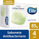 Sabonete Elite Em Barra Antibacteriano 4 Unidades De 85G