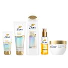 Kit Shampoo Dove Bond Intense 350ml +Máscara Capilar 250g + Condicionador 250ml + Leave-in 50ml + Óleo Bifásico 110ml