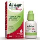 Alivium Ibuprofeno Infantil 100mg/ml gotas Sabor frutas 20ml