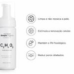 espuma-de-limpeza-facial-simple-organic-acido-glicolico-150ml