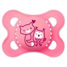 Chupeta Mam Original Borracha Natural 0-6 Meses Rosa