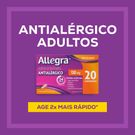 Antialérgico Allegra 120mg 20 Comprimidos
