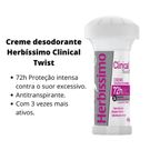 Desodorante Antitranspirante Creme Twist Herbíssimo Clinical 45g