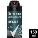 Antitranspirante Rexona Men Invisível 150ml