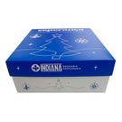 Caixa de Natal para Presente Cor Azul