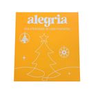 Caixa de Natal para Presente Cor Amarelo