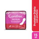 Protetor Diário Carefree Proteção Original Com Perfume 15 Unidades