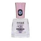 Esmalte Risqué Diamond Gel Top Coat Fixador Efeito Paetê 9,5ml