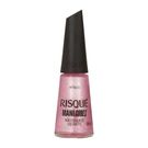 Esmalte Rosa Risqué ManiCores Não esquece do Gritti Metálico 8ml
