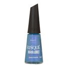 Esmalte Azul Risqué Manicores Esmalterapia Cintilante 8ml
