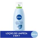 NIVEA Loção 2 em 1 200ml - Leite de Limpeza e Tônico
