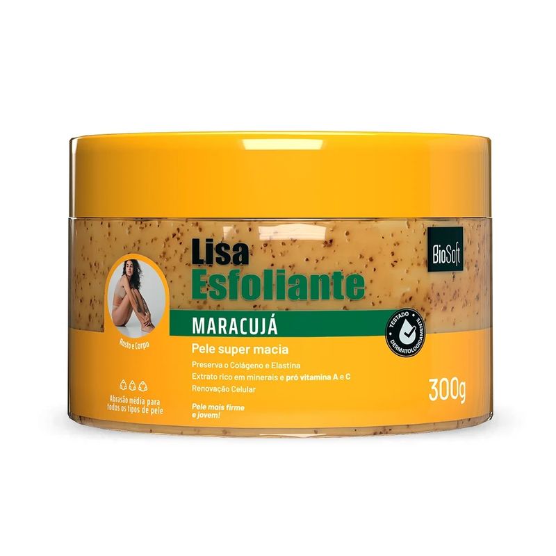 creme-lisa-esfoliante-maracuja-bio-soft-300g
