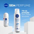 Desodorante Antitranspirante Nivea Roll On 72H Sem Perfume com 50ml