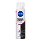 Antitranspirante Aerosol Nivea Black & White Invisible Clear Feminino 72h 150ml