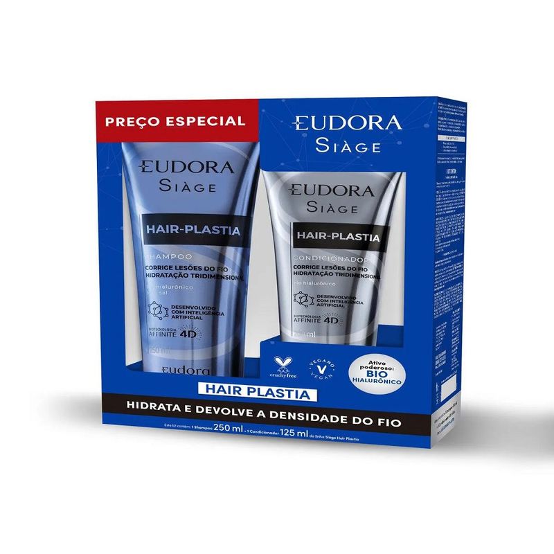 shampoo-siage-eudora-hair-plastia-250ml-condicionador-125ml