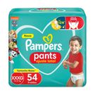 Fralda Pampers Pants Ajuste Total Top XXXG 54 unidades