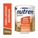 Complemento Alimentar Nutren Senior Zero Lactose Baunilha 740g