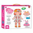 Brinquedo Veste e Brinca Nig Alinhavos 38 Peças