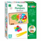 Brinquedo Jogo Educativo Nig Crescer Pega PomPom 6 Peças