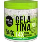 Gelatina Capilar Salon Line #TôDeCacho Super Definição 550g