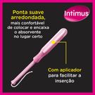 Absorvente Initmus Sports Médio com Aplicador 8 unidades