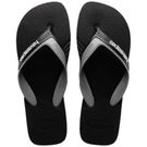 Sandália Havaianas Dual Preto/Cinza Aço 43/44