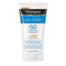 Protetor Solar Neutrogena Sun Fresh Fps 50 120ml