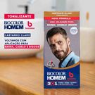 Tintura Bozzano Biocolor Homem Castanho Claro