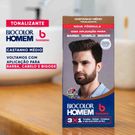 Tintura Bozzano Biocolor Homem Castanho Médio