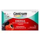 Suplemento Alimentar Centrum Em Pó Energia Sachê Guaraná 5g