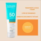 Kit Protetor Solar Corporal Sunless FPS50 120g + Protetor Solar Facial Mini FPS50 30g