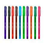 caneta-esferografica-hyper-1-0mm-estojo-jocar-office-10-cores-coloridas-2