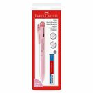 Lapiseira 0.7+Caneta Esferográfica Faber Castell 3 em 1 Rosa