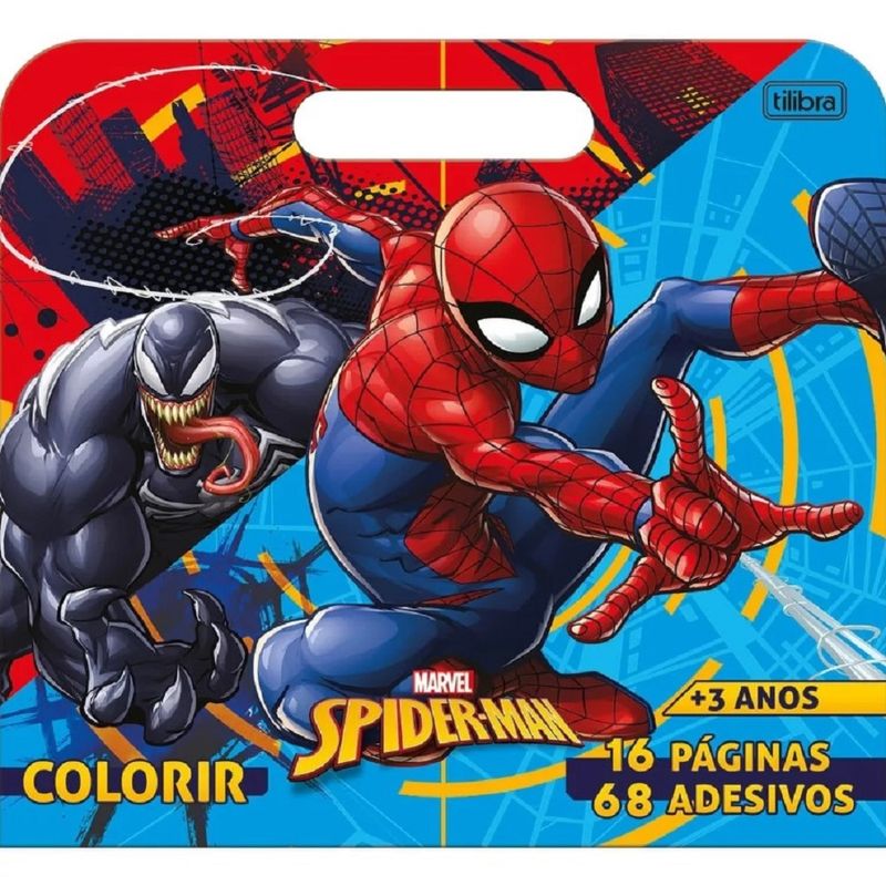 maleta-para-colorir-tilibra-spider-man-1