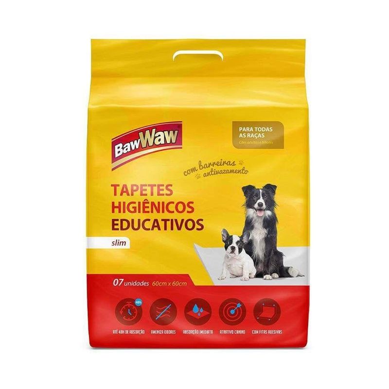tapete-higienico-baw-waw-para-caes-embalagem-com-7unidades