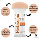 Desodorante Herbíssimo Creme Twist Vanilla 45g