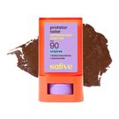Protetor Solar Sallve Bastão Fps 90 Cor 8 Antimanchas 15g