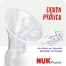 Kit Bomba Manual Coletora de Leite NUK Essence + Concha para Amamentação