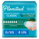 Roupa Íntima Plenitud Classic Incontinência G/XG 8 Unidades